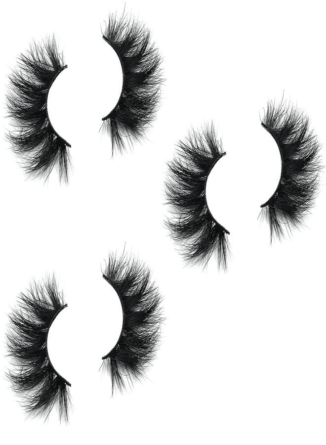 mikiwi Mink Lashes Mikiwi Eyelashes, 5D Super Fluffy Long Dramatic Eyelashes, Thick HandMade Full Strip Lashes, Cruelty-Free Lash 20-22MM - Image 4
