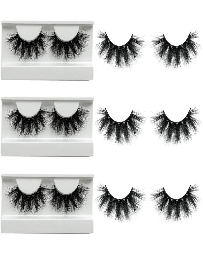 mikiwi Mink Lashes Mikiwi Eyelashes, 5D Super Fluffy Long Dramatic Eyelashes, Thick HandMade Full Strip Lashes, Cruelty-Free Lash 20-22MM - Image 3