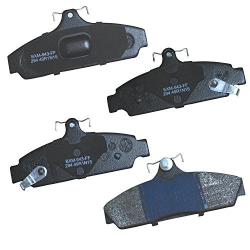 Bendix Premium SBM294 Semi-Metallic Front Brake Pads for Chevrolet Corvette 1987-1985 - Image 1