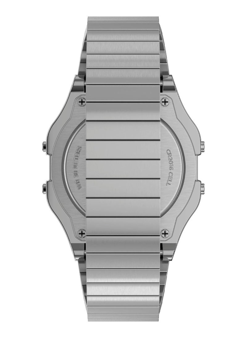 Timex Unisex's Silver Resin/Steel Watch | TW2R79100 - Image 4