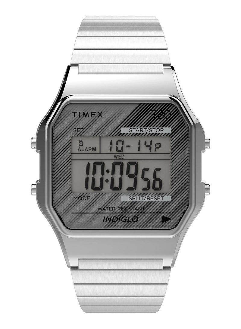 Timex Unisex's Silver Resin/Steel Watch | TW2R79100 - Image 1