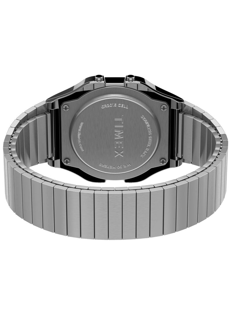 Timex Unisex's Silver Resin/Steel Watch | TW2R79100 - Image 3