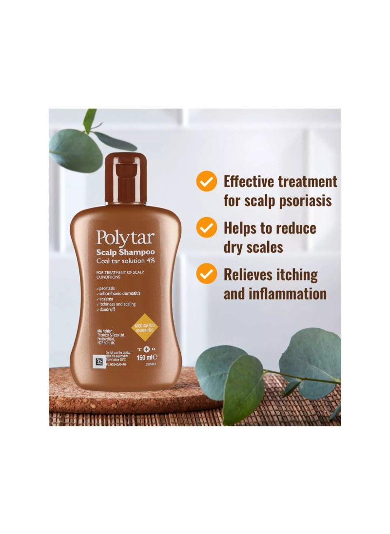 Polytar - Polytar Scalp Shampoo Coal Tar Solution 4% - Image 1