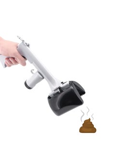 Excefore Portable Dog Scoop & Gripper, 2-in-1 Pet Waste Cleaner, Lightweight, Durable, Easy-to-Use, Ideal for Outdoor Use  - Image 1