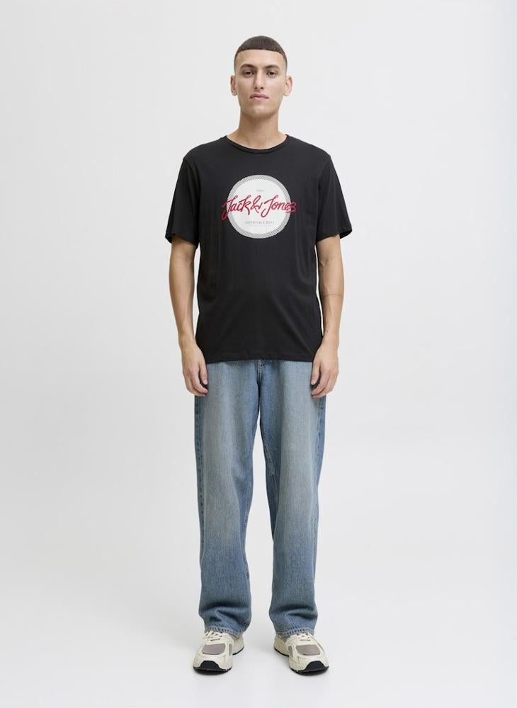 جاك اند جونز تيشيرت جي جي أوربان بياقة مستديرة - Image 4