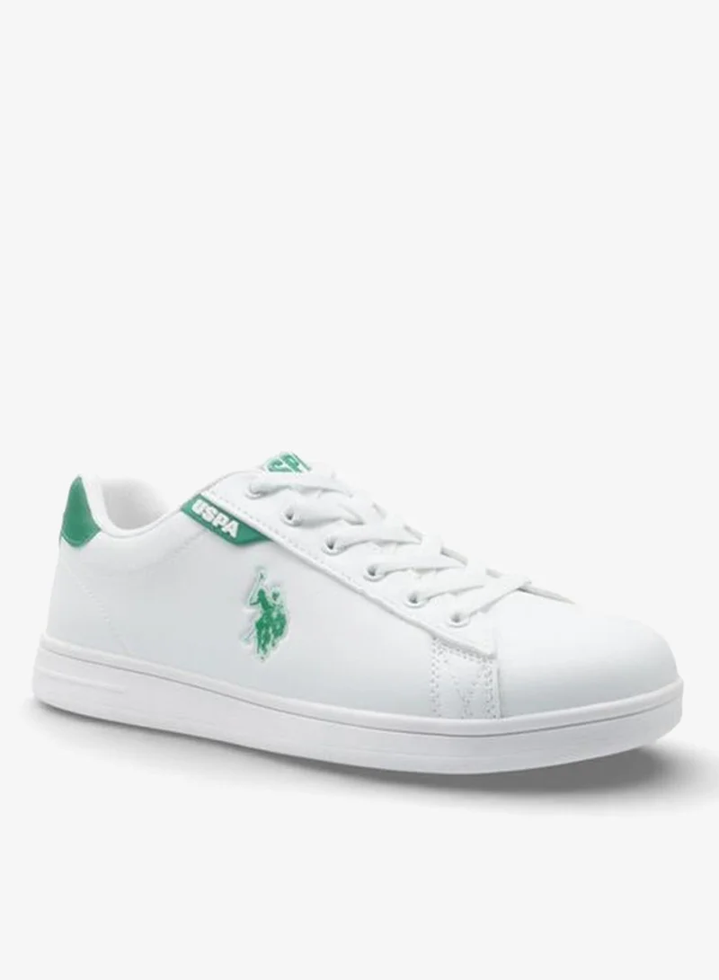 U.S. Polo Assn. WHITE Men TOMA GLB 6FX Lace-Up Ankle Sneakers for Men | Best Price UAE