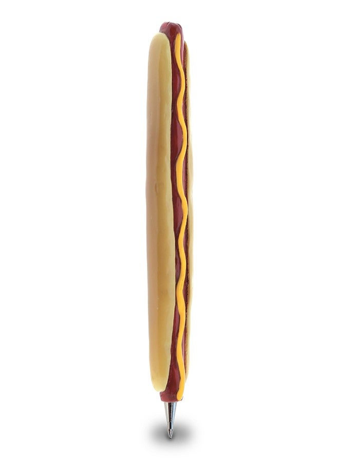 Planet Pens Hotdog Novelty Pen - Cool, Fun, & Unique Kids & Adults Office Supplies Ballpoint Pen, Colorful Fast Food Writing Pen Instrument For Cool Stationery School & Office Desk Decor Accessories - Image 1