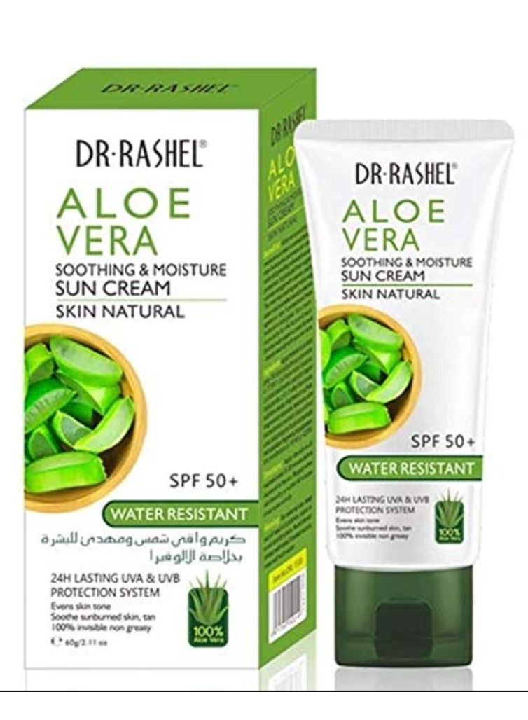 RASHELL Aloe Vera Soothing & Moisture Sun Cream Multicolour 60grams - Image 1