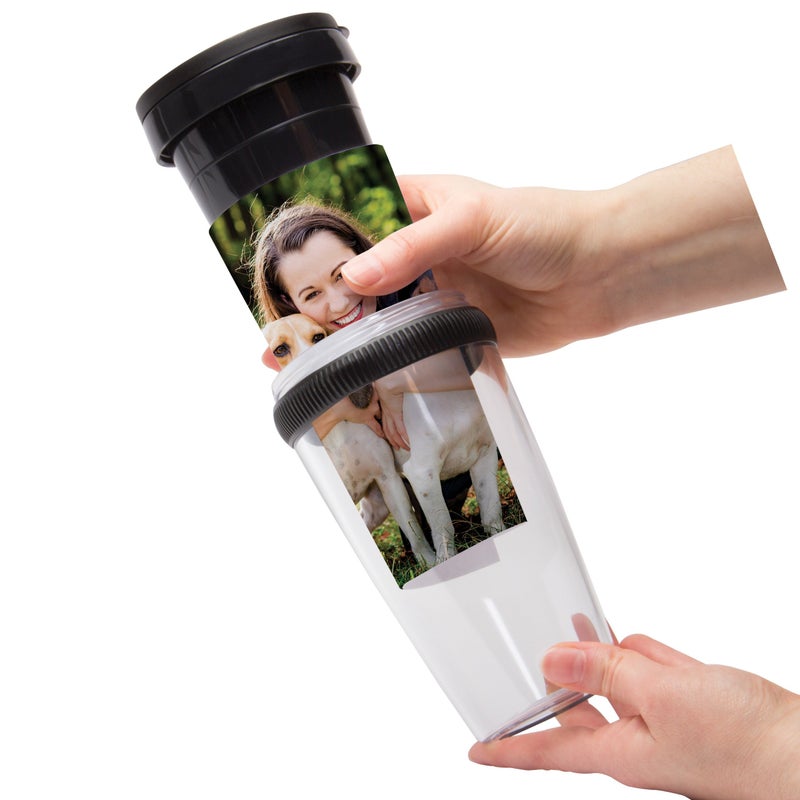 Thermo-Temp Design Your Own Mug - 12 oz. Photo DIY Travel Tumbler - Image 3