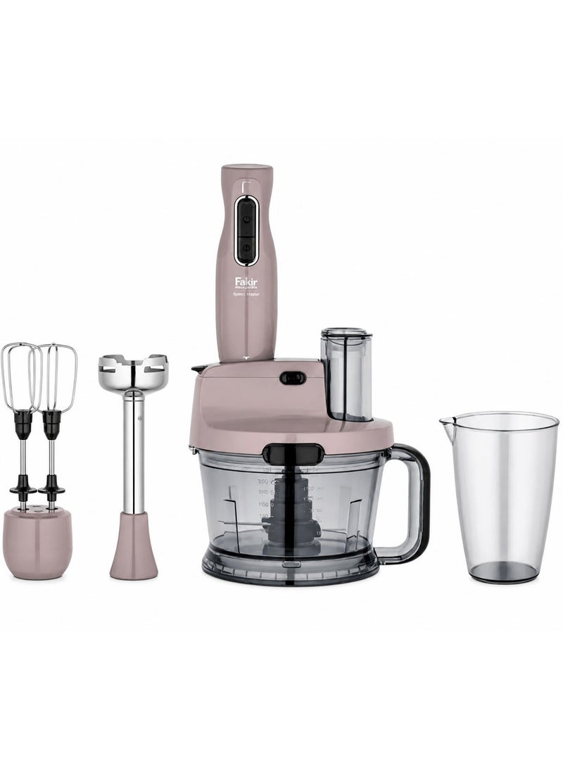 Fakir Hand Blender and Food Processor Set, 1000W, 1.5L Chopper Bowl, 900ml Measuring Cup, Multi-Function Immersion Blender for Blending, Chopping, Mixing and Pureeing - Image 4
