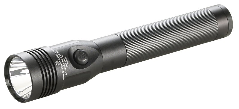 Streamlight 75456 Stinger DS HL 800Lumen 24000Candela Rechargeable LED Flashlight with Dual Switches and 12Volt DC Charger Black