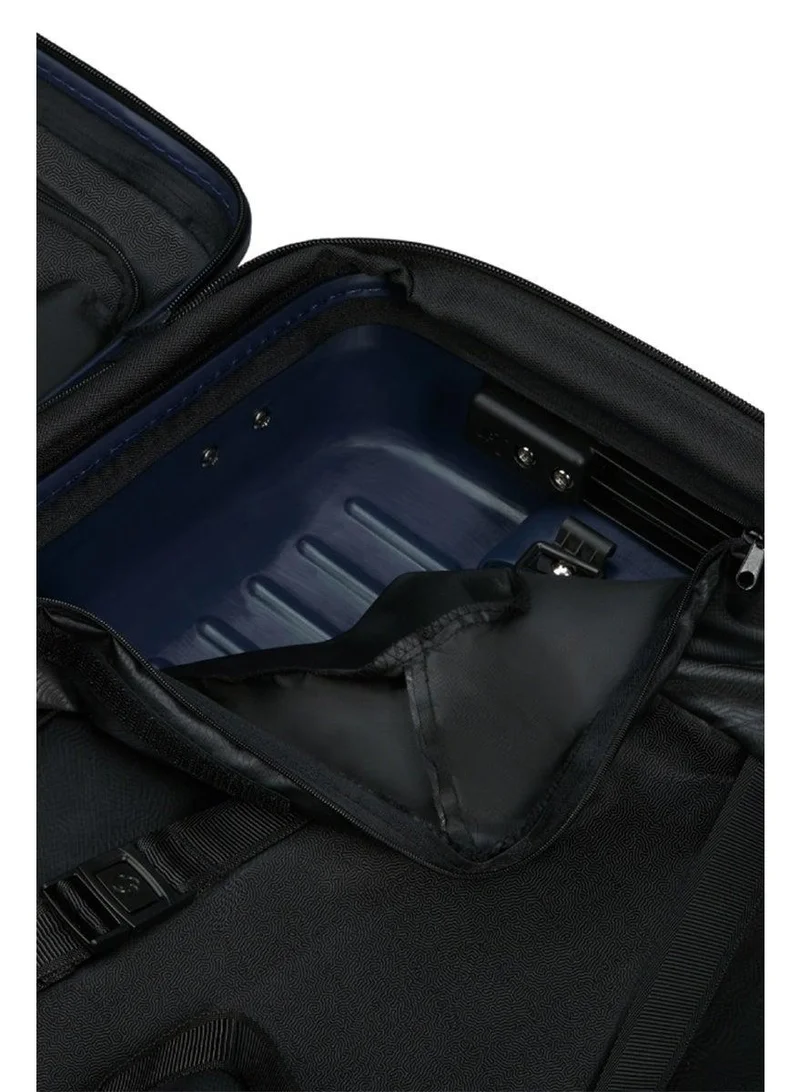 Samsonite 75 restackd suitcase check-in size 75 cm / 28 inch, 4 spinner wheels, polypropylene, midnight|tsa combination lock|shock absorbing wheels|expandable - 5 years international warranty  | Best Price UAE