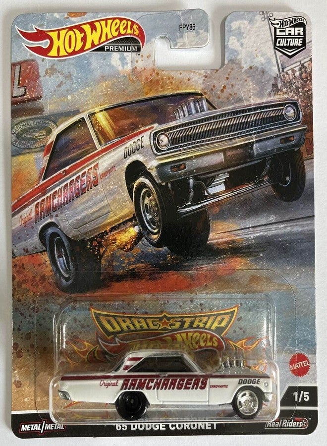 Hot Wheels Hot Wheels Car Culture 2022 Dragstrip Demons Complete Bundle of 5 Die‑Cast Vehicles, 1:64 Scale, FPY86-957R, Ages 3+ - Image 3