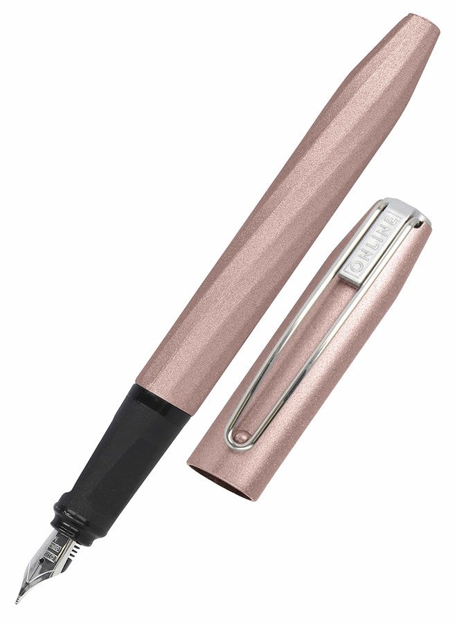 Online fountain pen Slope Metallic Rose 26131 Medium Nib - Image 1