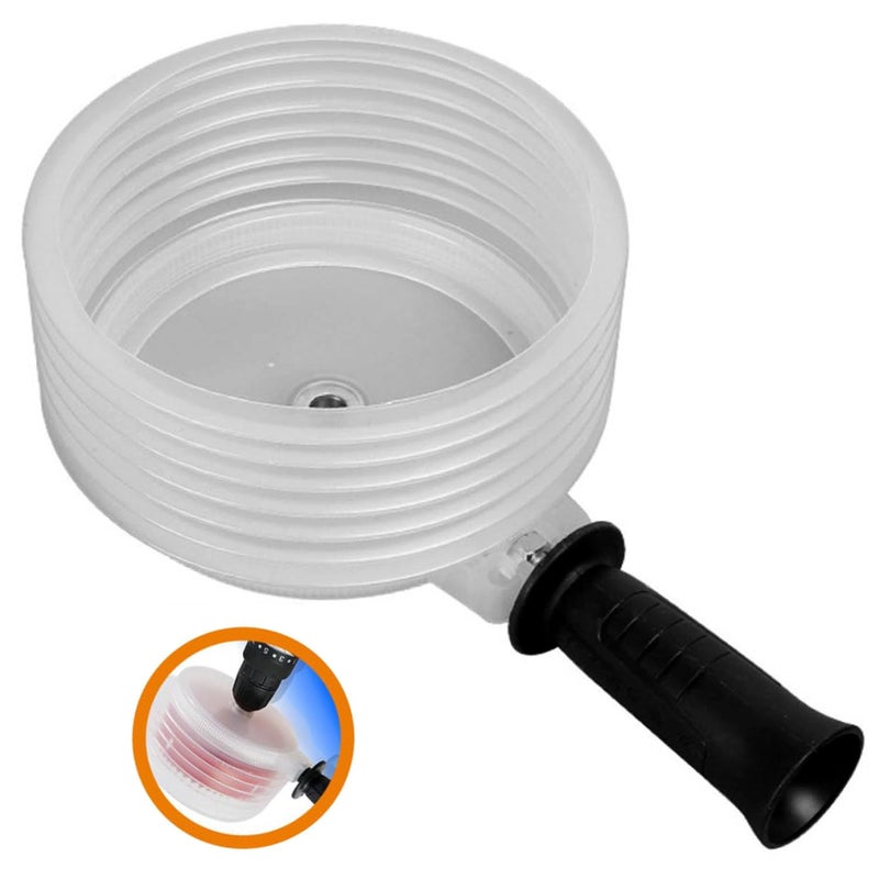 DORMICO Electric Hammer Drill Dust Collector Universal Hole Drilling Dust Bowl General Purpose Design Hole Opener Dust Cover Dust Catcher Hole Saw for Hole Openers - Image 1