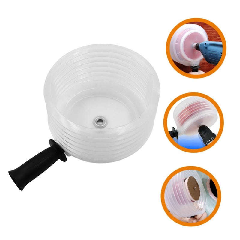 DORMICO Electric Hammer Drill Dust Collector Universal Hole Drilling Dust Bowl General Purpose Design Hole Opener Dust Cover Dust Catcher Hole Saw for Hole Openers - Image 2