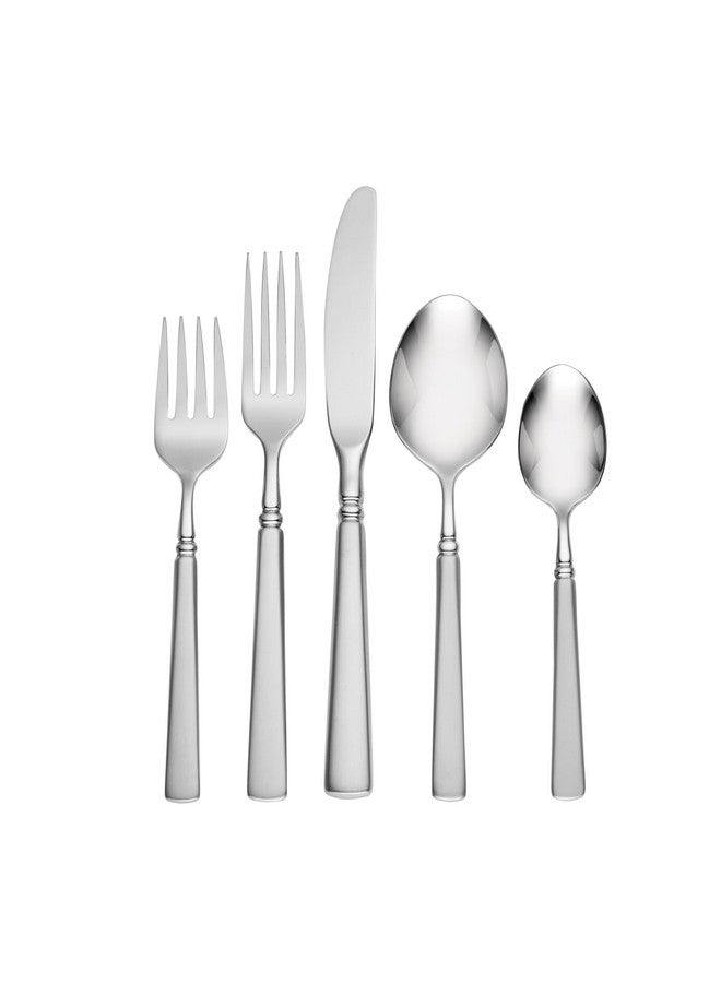 ONEIDA Oneida 2624020A Satin Easton 20-Piece Fine Flatware Set, Service For 4, Satin Finish Handles  - Image 1