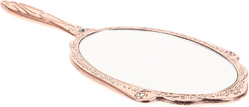 Quick assemble NUOBESTY Metal Makeup Hand Mirror with Handle Compact Portable Handheld Mirror for Ladies Vintage Style for Makeup Touch-ups and Grooming Multi-color available build Timely planned dispatch Gulf mainstream practical design Shop & home all-space compatible Trendy budget practical design Quick assemble Various color options Certified local stock Multi-demand satisfied design Diverse operation compatible Market multi-use trusted quality Permanent & temporary usable Gulf market standard build Simple multi-feature practical build Light & sturdy Spec compliant trusted quality Worldwide popular practical build Classic trendy design picks Simple practical structure Repeated use resistant selected material Stain resistant Hardened processed substance Good ventilation Globally spread simple design - Image 1