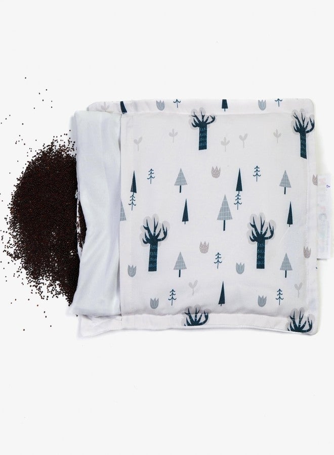 NEW COMERS® Kids Mustard Seed Pillow with Cotton Fabric, 0 to 18 Months Kids Pillows, Animal & Cartoon Prints, Kids Rai Pillow for Sleep, Bed Set, Neck Support-20 x 28 cm-257 - Image 3