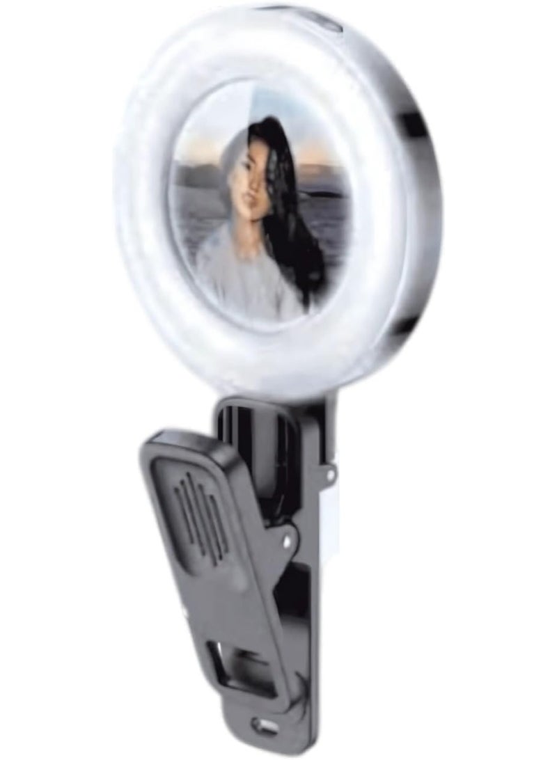 LED Video Light Clip for Phone and Camera – Universal Mount for Photography and Streaming - Image 1