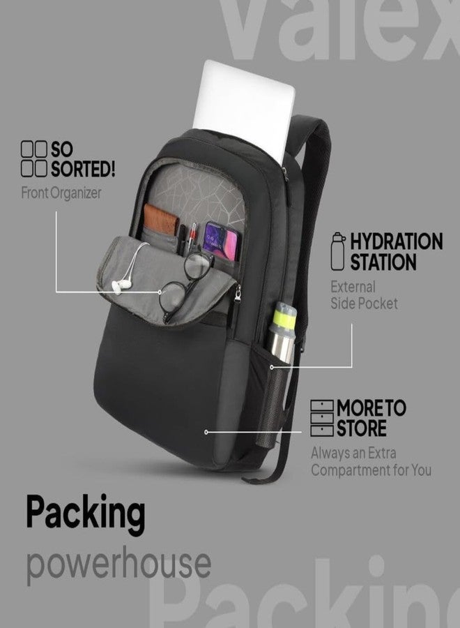 HACKER Laptop Backpack for Men & Women | Stylish Gamer Printed School, College & Office Backpack | Durable Travel Bag with Spacious Compartments & Comfortable Shoulder Straps - Image 2
