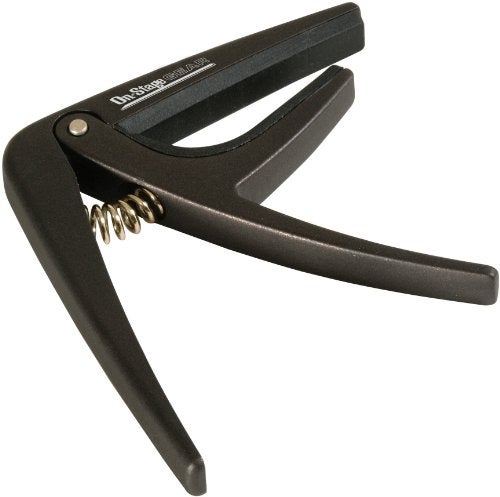 OnStage On-Stage GA300 Classical Guitar Capo, Black - Image 1