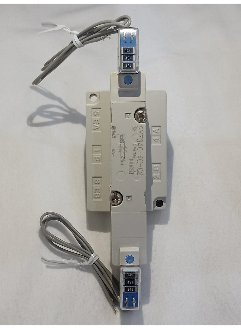 SMC Pneumatic Solenoid Valve SY7340-4G-02 220VAC - Image 4