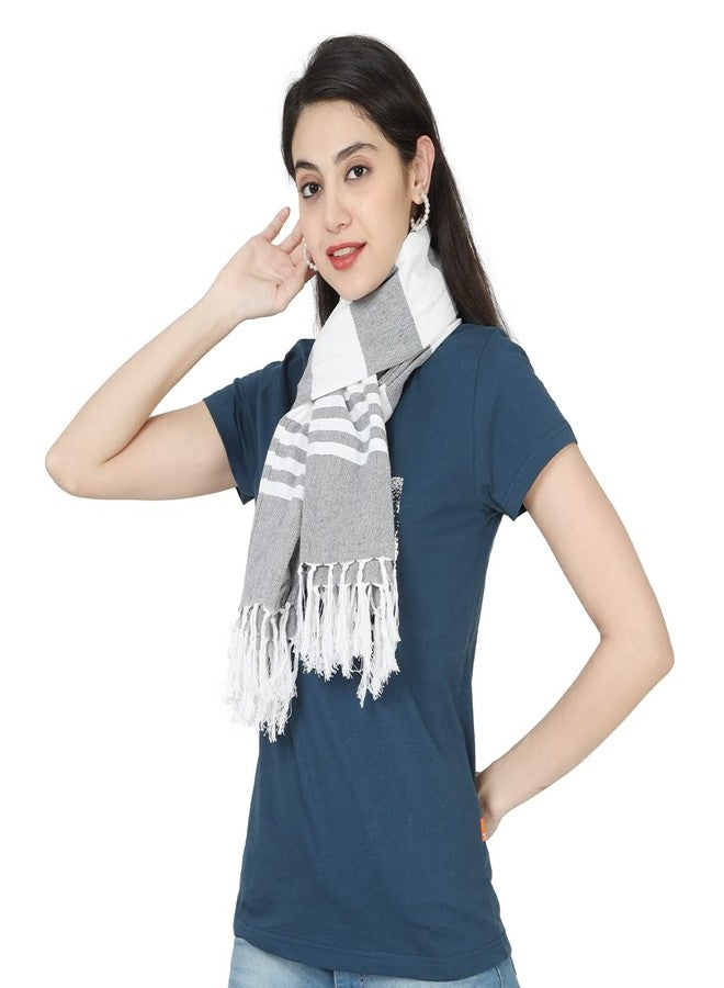nene Mother's Multi-Purpose Large Size Nursing/Feeding Scarf-Wrap Stole (Grey) - Image 3