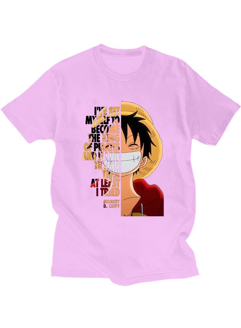 KUYING One Piece Short Sleeved T-Shirt 