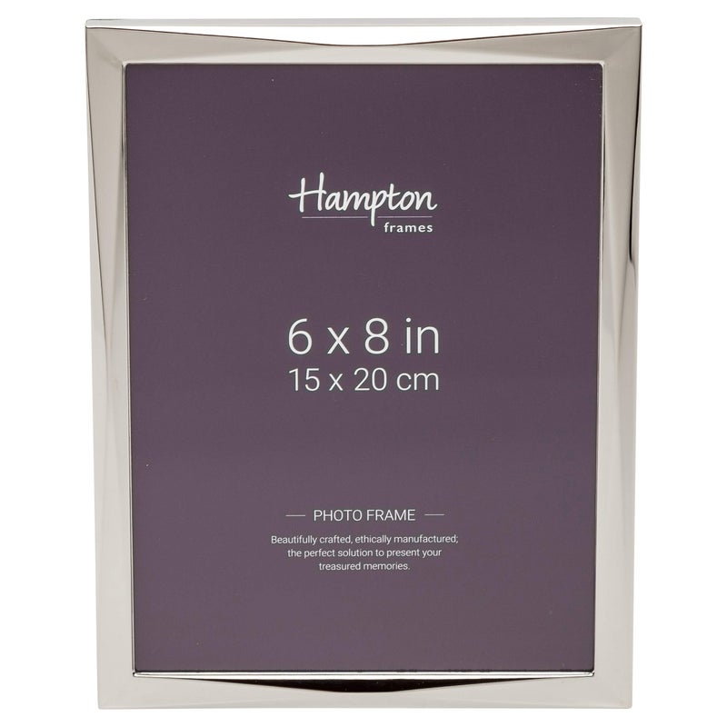 Hampton Frames Photo Frame Silver 6x8 15x20cm