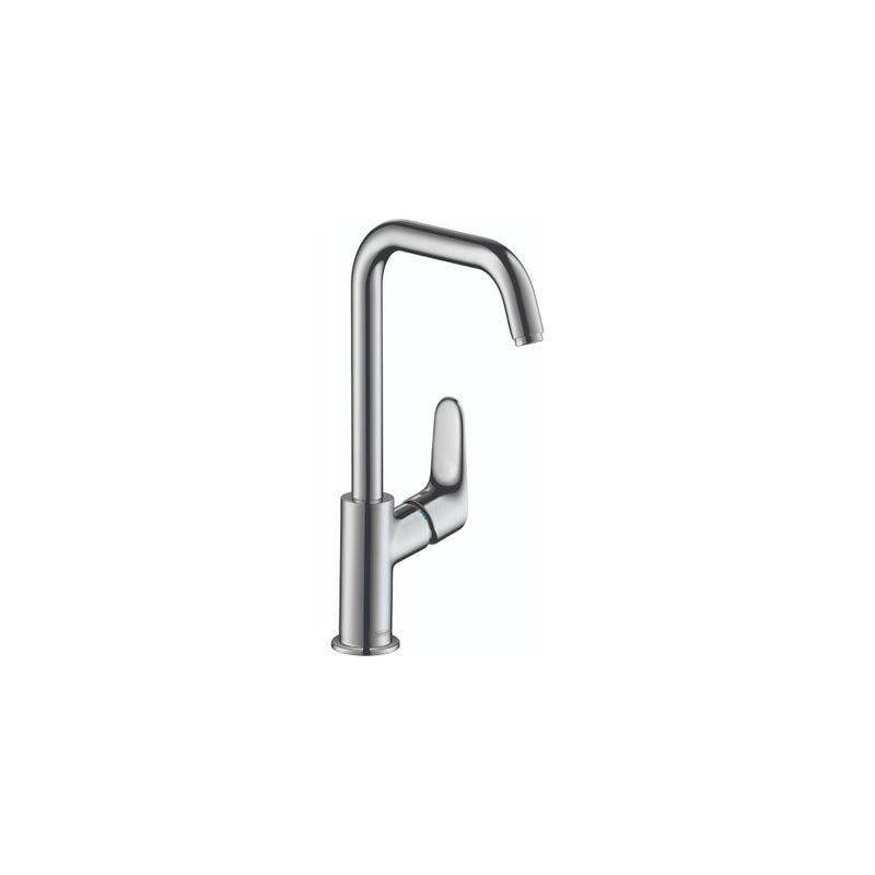 hansgrohe Focus Modern Timeless Easy Clean 1Handle 1 12inch Tall Bathroom Sink Faucet in Chrome 31609001 - Image 2