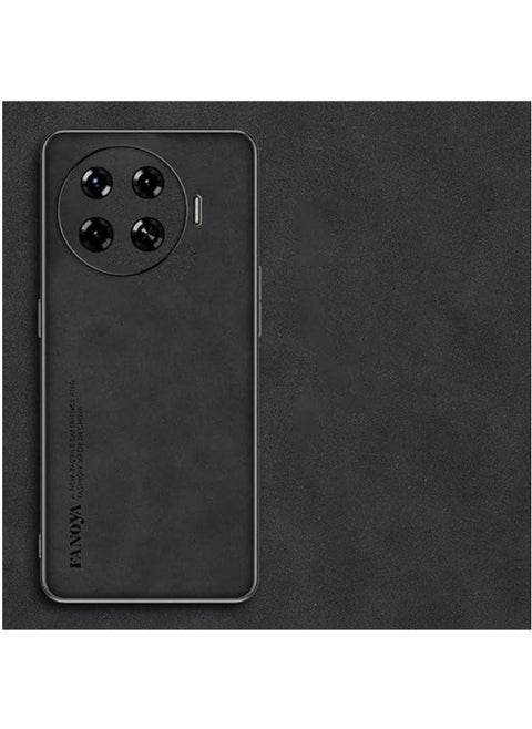 Compatible with Tecno Spark 20 Pro Plus Case Premium PU Leather Texture Phone Case for Tecno Spark 20 Pro+ Silicone Protective Shell Cover