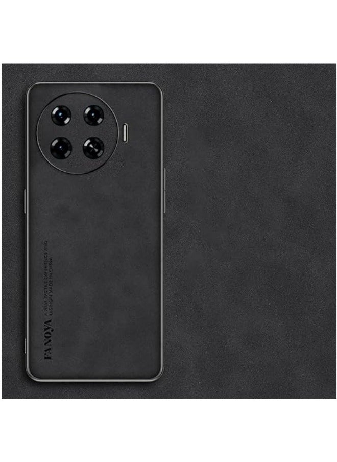 Generic - Compatible with Tecno Spark 20 Pro Plus Case Premium PU Leather Texture Phone Case for Tecno Spark 20 Pro+ Silicone Protective Shell Cover - Image 1