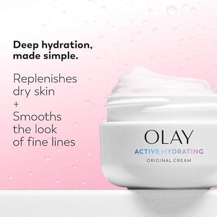 Olay Active Hydrating Cream Face Moisturizer, 1.9 fl oz - Image 3