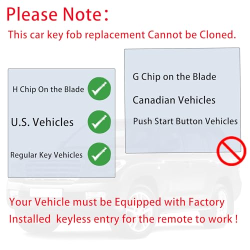 MechanMagic Key Fob Remote Replacement Fits for Toyota Corolla 2014-2019/Camry 2014-2017/Tacoma 2016-2018 HYQ12BDM Keyless Entry Remote Control HYQ12BEL 89070-02880 H Chip(Pack of 2) - Image 2