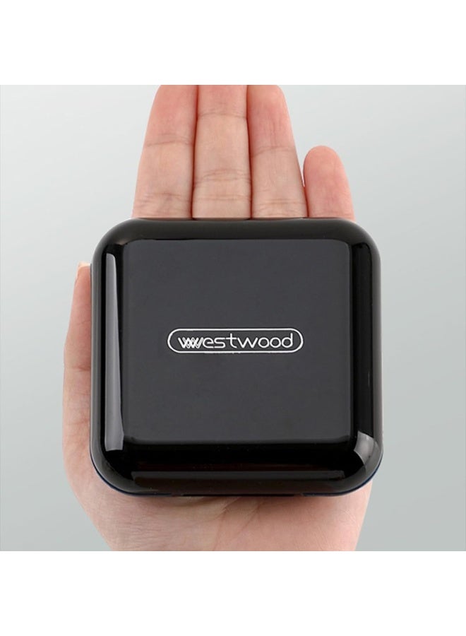 Pill Organizers With Four Compartments, Portable Pill Cases, Compact Pill Box, Waterproof Sealing Pill Container for Purse Pockets, Medicine Holder For Vitamins, Medication, Supplements Fish Oil
