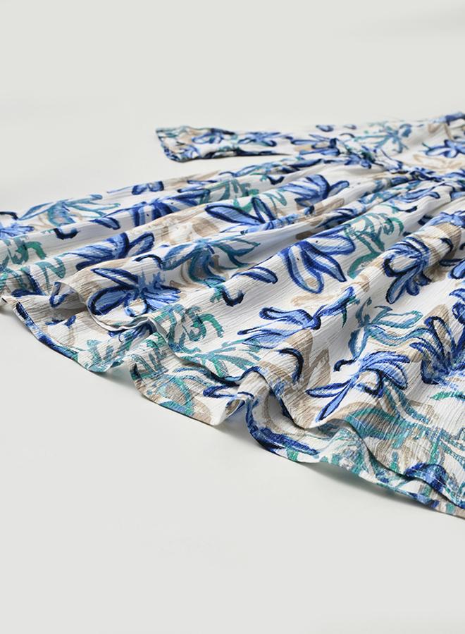 بيلا مودا فستان بابيدول بنقشة الزهور - Image 5