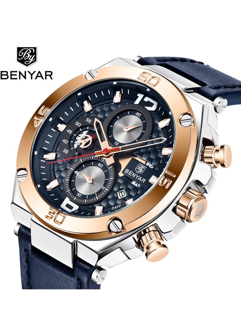بينيار ساعات رجاليه  كوارتز ضد الماء - Image 2
