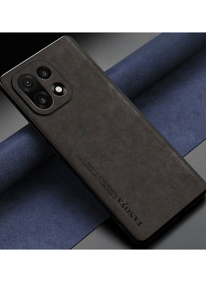 For Oneplus 15 Case， Camera Lens Protection，Imitation Sheepskin Leather Case Matte Bumper ，Military Grade Protection， Premium Texture Shockproof Oneplus 15 5G Cover - Image 2