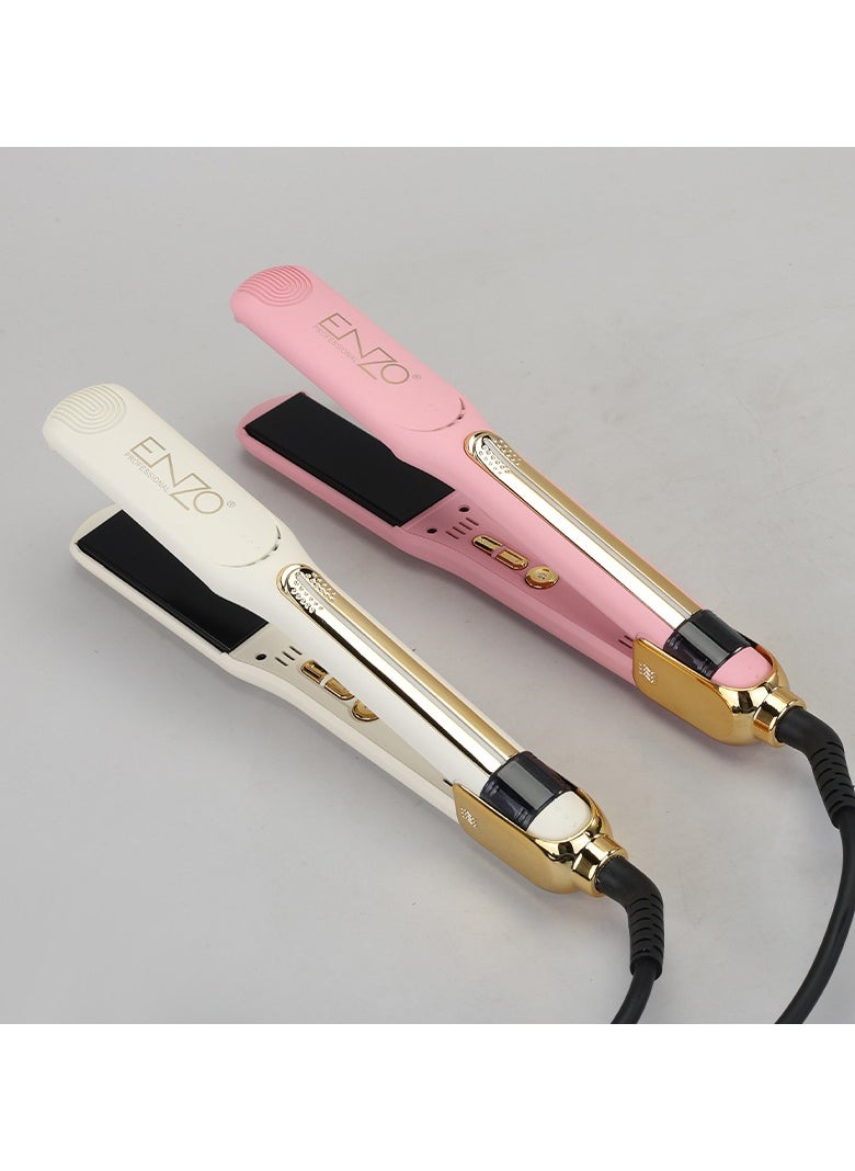 Enzo EN-2401 Hair Straightener – Collagen-Infused Ceramic Plates for Salon-Quality Styling