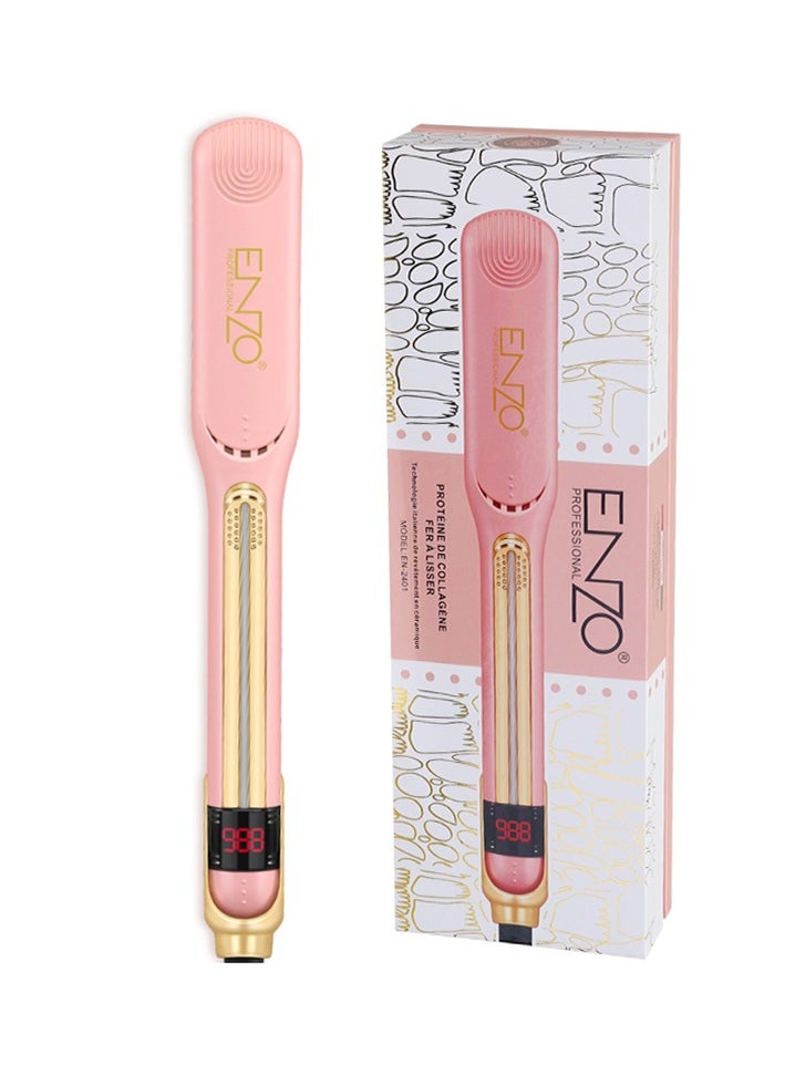 Enzo EN-2401 Hair Straightener – Collagen-Infused Ceramic Plates for Salon-Quality Styling