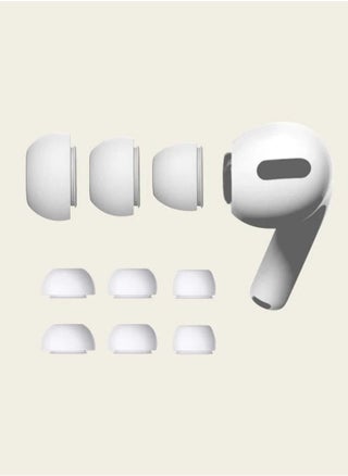 3 Pairs Compatible Airpods Pro and Airpods Pro 2nd Generation Replacement Silicone Earbuds with Noise-Cancelling Holes to Fit the Charging Case (S/M/L) - pzsku/Z6AA2510DBC6FD467B943Z/45/_/1683919809/42ea75e7-94d2-4e8e-b9ef-2548a077223b