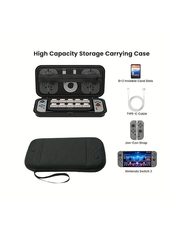 Pink Hard Shell Travel Case For Nintendo Switch 2nd Generation 2025 Model - Image 5