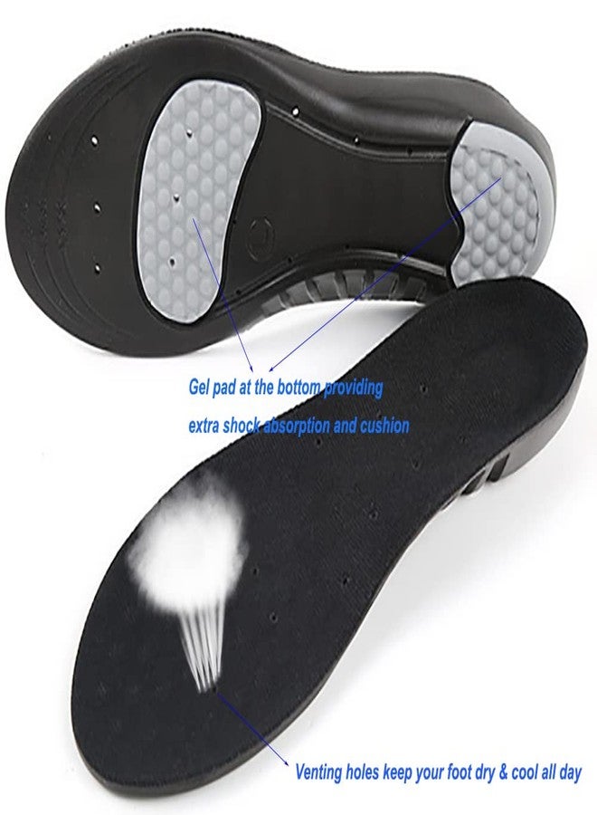 Basmile Insoles Memory Foam Insoles Shoes Inserts for Men and Women, Kids, Providing Arch Support, Cushion and Shock Absorption, Relieve Foot Pain (M（Men's 6-9/ Women 7-11）) - Image 4