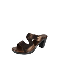Michelle Morgan 092-2760 Michelle Morgan Ladies Fashion Heeled Sandals 214RJ993 Brown  - Image 3