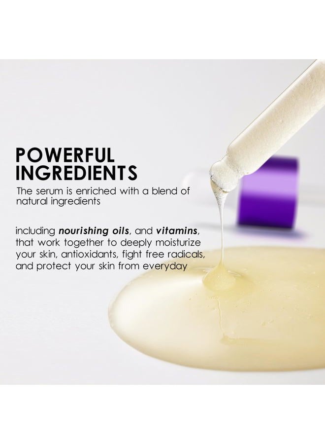 AA almoes Almoes Retinol Serum for Face,Moisturising Serum for Face with Macadamia,Firming Skin,Antioxidant,Increase Skin Elasticity,Hyaluronic Acid Serum,Face Serum for Women,Serum for Face,Face Care,1 Fl Oz - Image 5