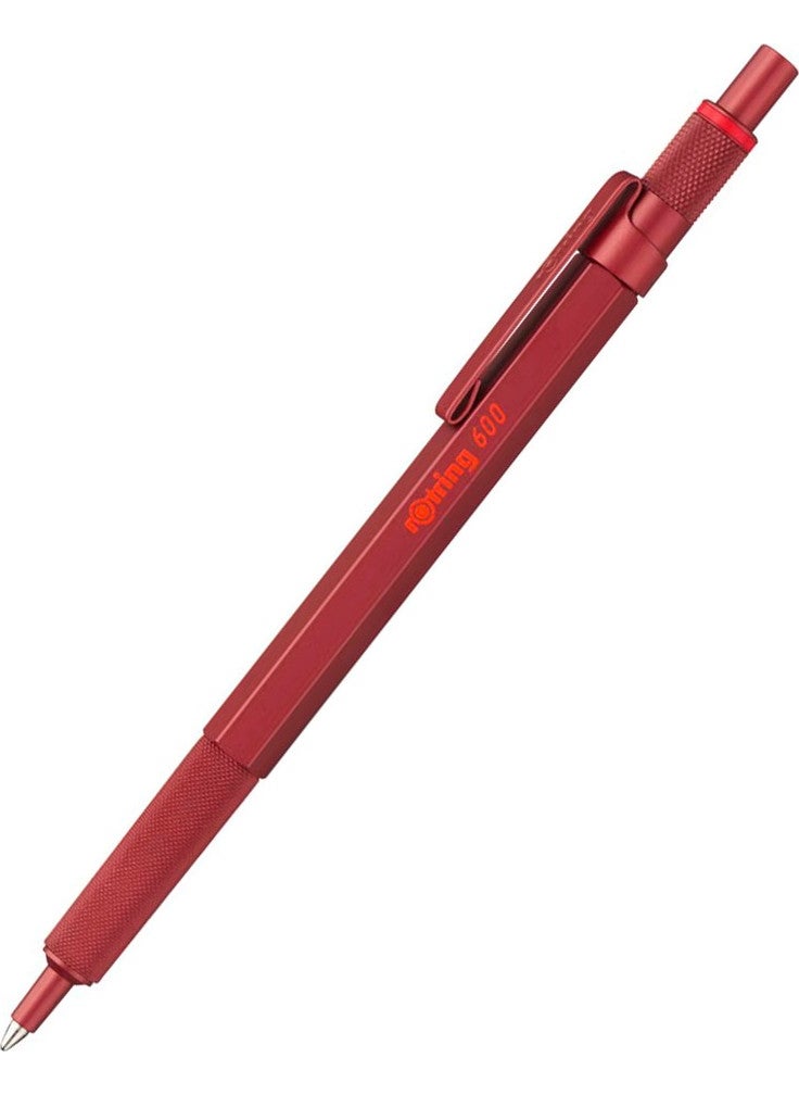Rotring - 600 Ballpoint Pen Red 2114261 - Image 1