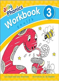 Jolly Phonics Workbook 3 in Pre cursive Letters