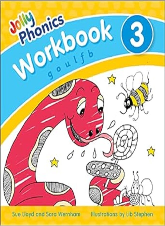 null - Jolly Phonics Workbook 3 in Pre cursive Letters - Image 1