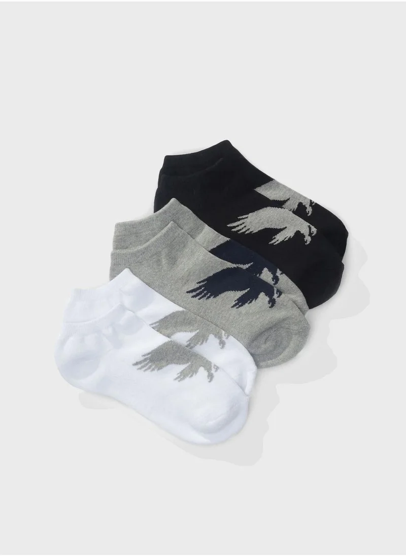 American Eagle 3 Pack Low Cut Socks